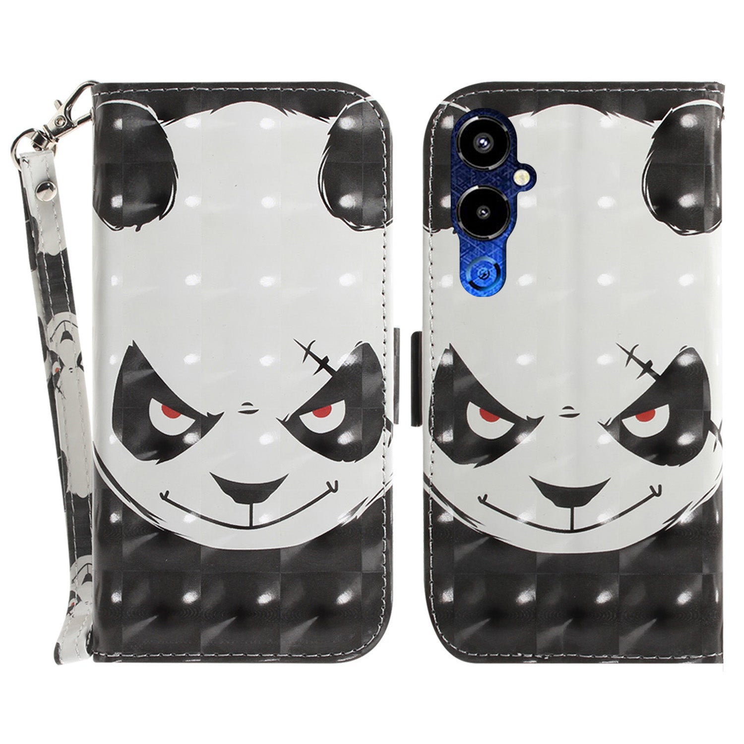 For Tecno Pova 4 Pro 4G PU Leather 3D Pattern Printing Phone Cover Stand Wallet Anti-scratch Mobile Phone Case with Strap For Tecno Pova 4 Pro 4G PU Leather 3D Pattern Printing Phone Cover Stand Wallet Anti-scratch Mobile Phone Case with Strap